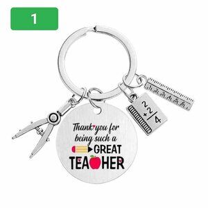 Brand New Thank You Message Keychain